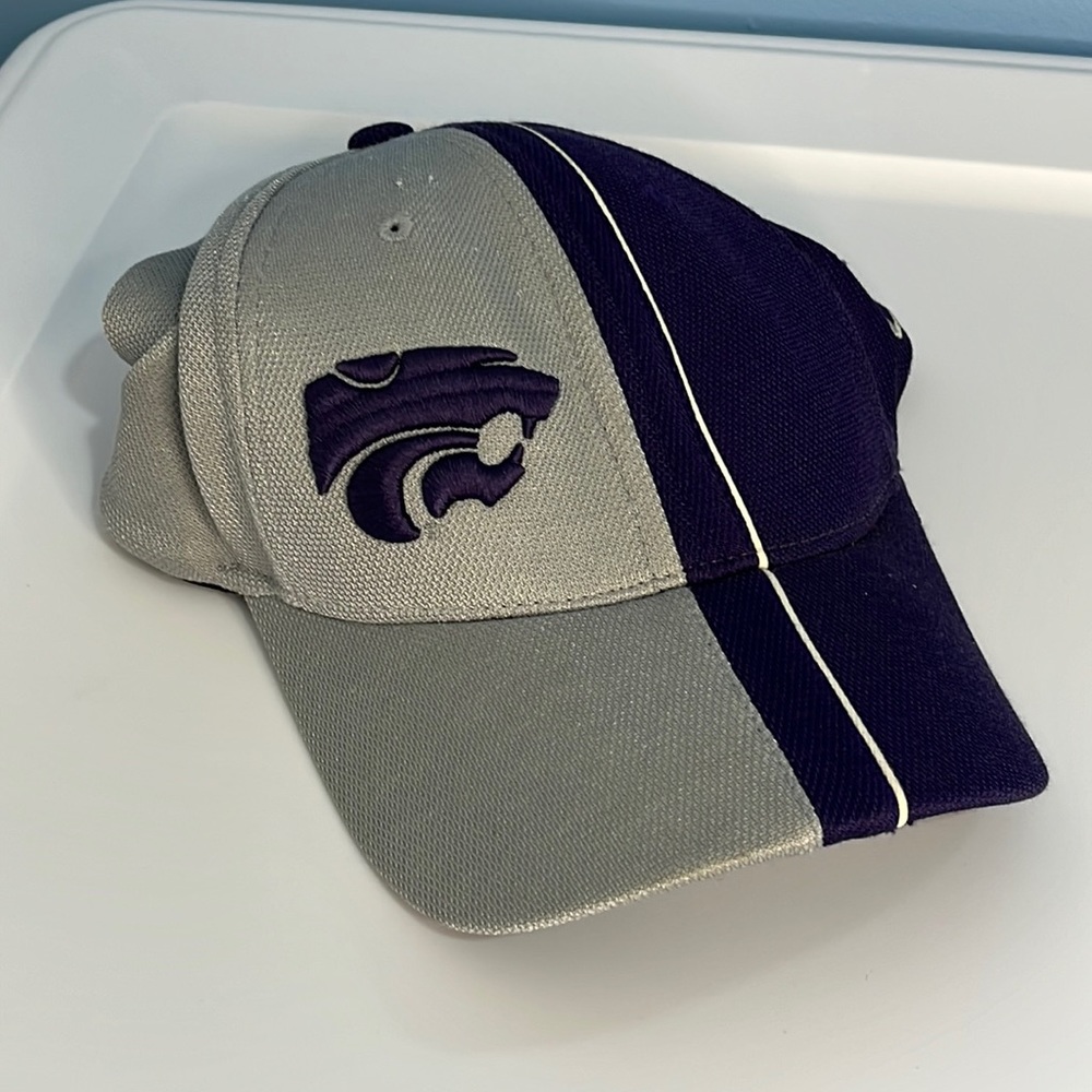 Kansas State Wildcats Nike Purple/Gray Power-cat Unisex Fitted Hat OSFM
